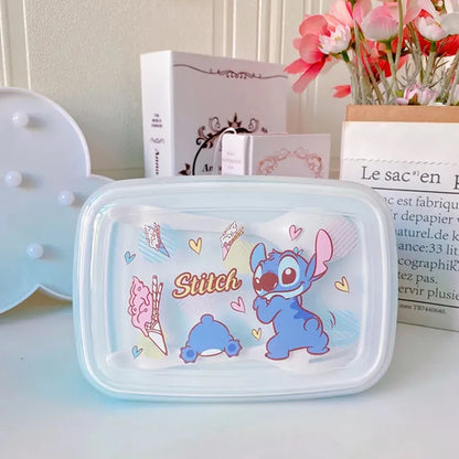 Lunchbox z nadrukiem Stich Niebieski