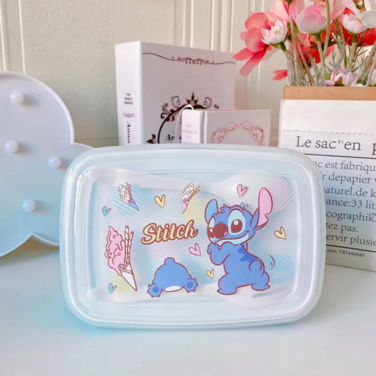 Lunchbox z nadrukiem Stich Niebieski