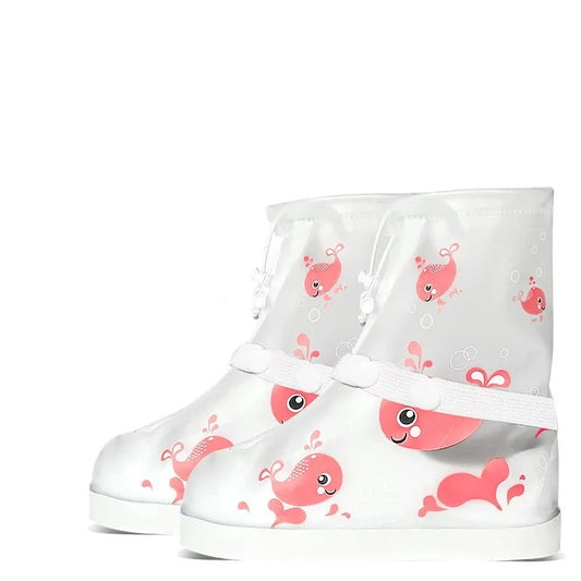 Ochraniacze na buty w delfinki