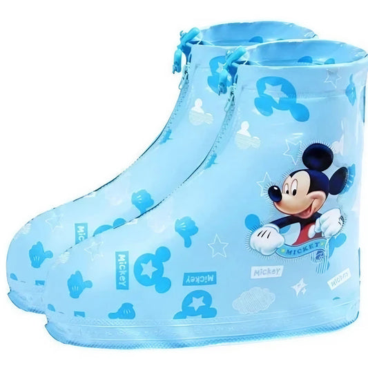 Ochraniacze na buty z myszką Miki Błękitny