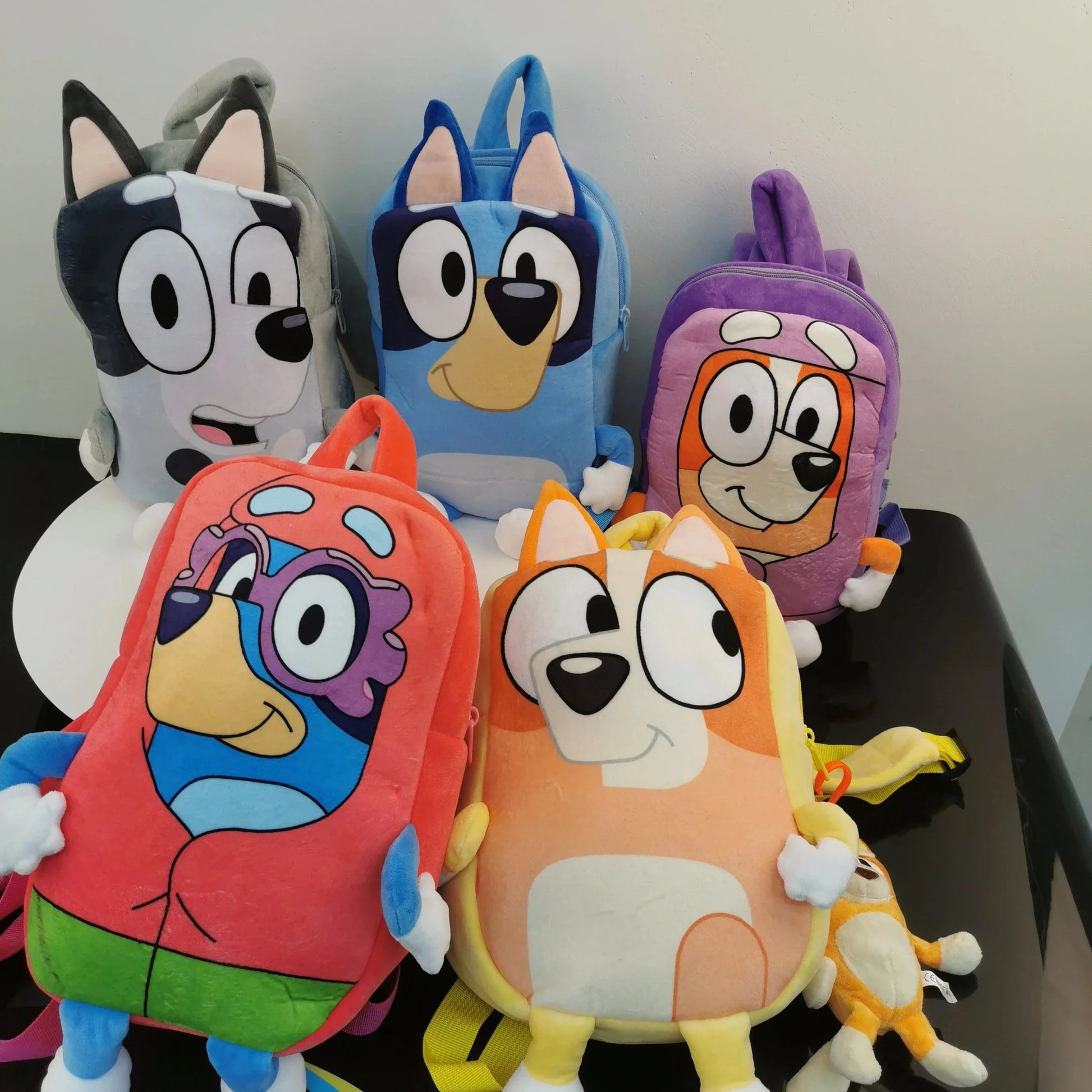 Plecak dziecięcy z postaciami z bajki Bluey 3D