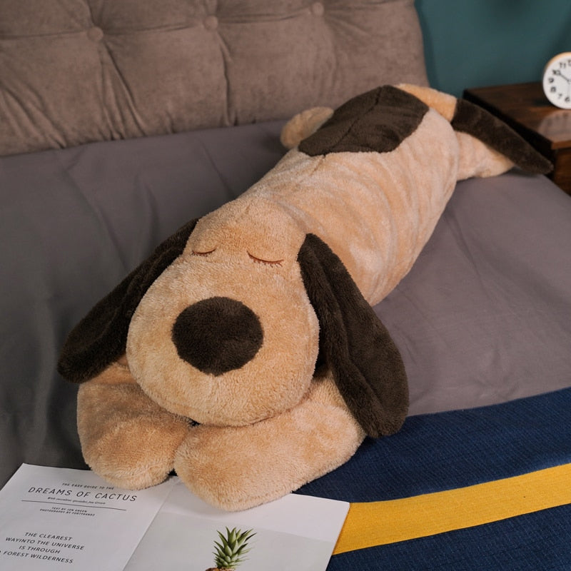 Pluszak w kształcie psa poduszka na łóżko - Miziu.pl