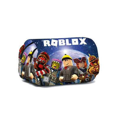 Piórnik z postaciami z gry Roblox