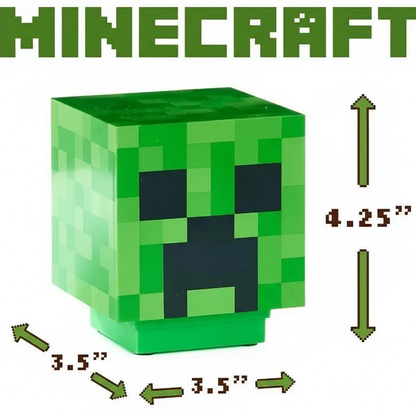 Dekoracyjna lampka nocna Minecraft LED dla dzieci