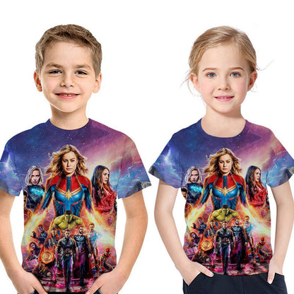 T-shirt z superbohaterami Avengers - Miziu.pl