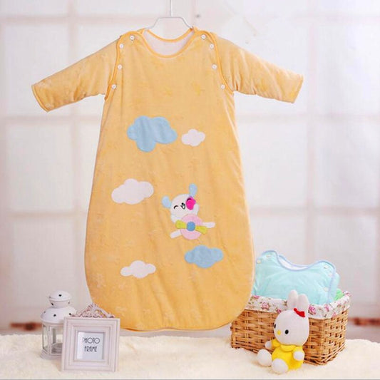 Śpiworek do spania z chmurkami Śpiworek do spania z chmurkami