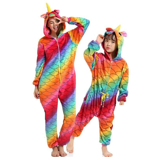 Piżama kombinezon dla dziewczynki Piżama kombinezon dla dziewczynki