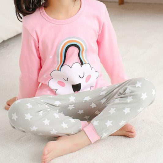 Piżamka dziewczęca z długim rękawkiem Piżamka dziewczęca z długim rękawkiem