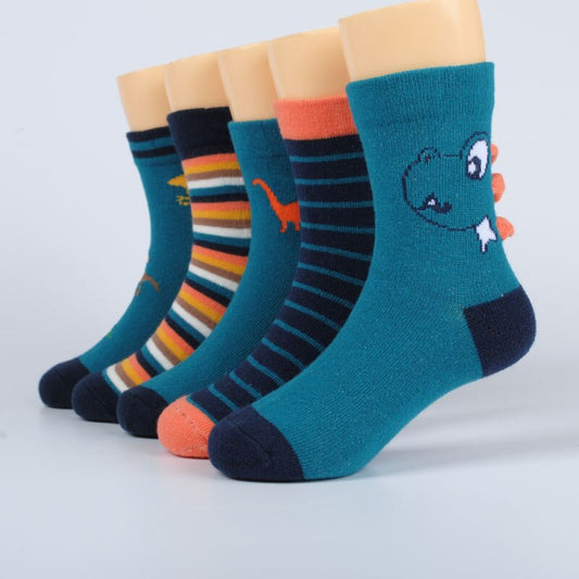 Zestaw 5 par chłopięcych skarpet Zestaw 5 par chłopięcych skarpet