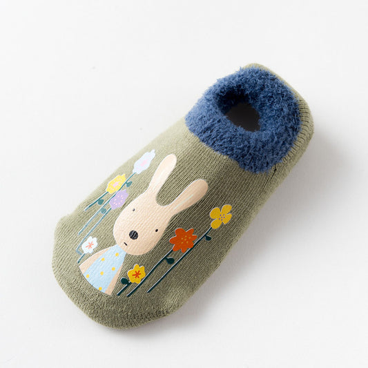 Bawełniane, antypoślizgowe skarpetki dla chłopca Bawełniane, antypoślizgowe skarpetki dla chłopca