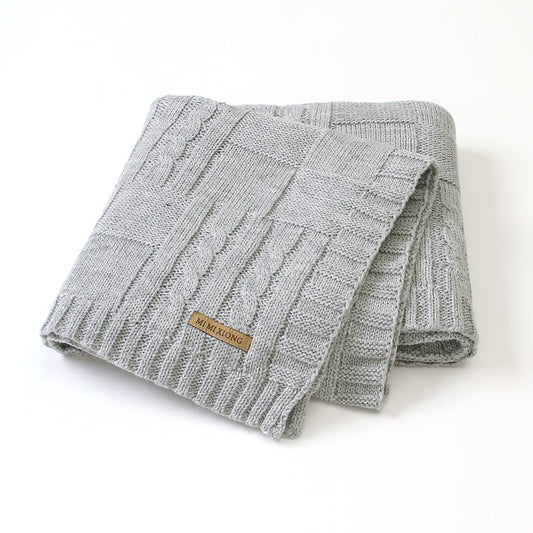 Miękki kocyk dzianinowy Miękki kocyk dzianinowy