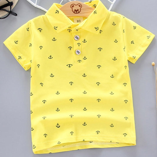 Koszulka polo w marynistyczny wzór Koszulka polo w marynistyczny wzór