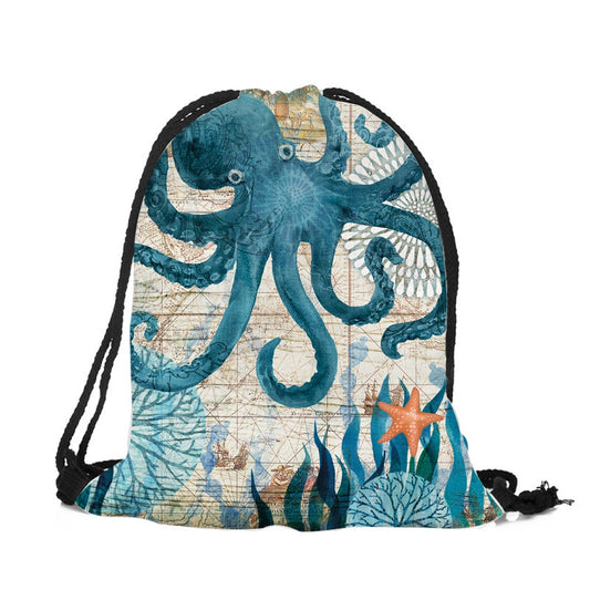 Worek z morskim zwierzątkiem Worek z morskim zwierzątkiem Ośmiornica