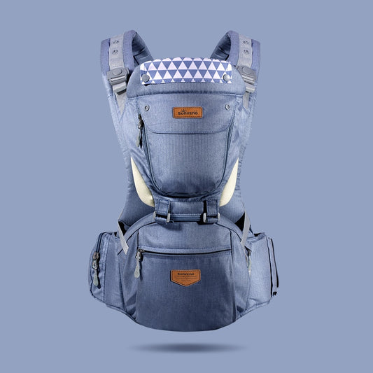 Ergonomiczne nosidełko dla dziecka Ergonomiczne nosidełko dla dziecka Niebieski