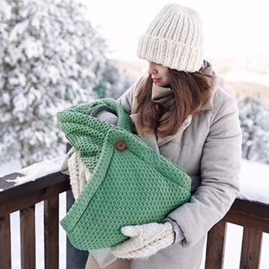 Śpiworek do wózka z guzikiem Śpiworek do wózka z guzikiem