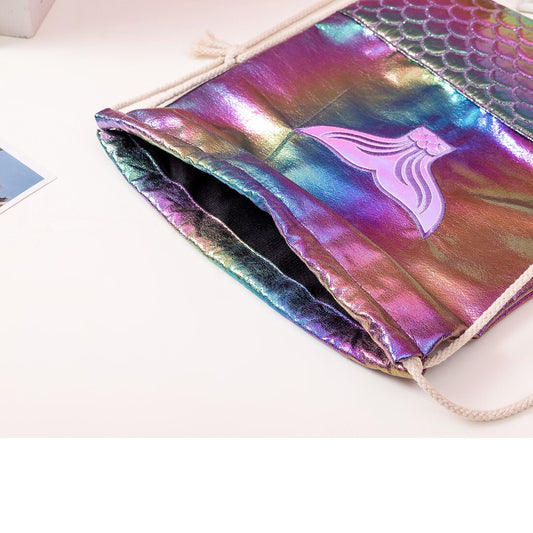 Worek dla dziewczynki z motywem syrenki Worek dla dziewczynki z motywem syrenki