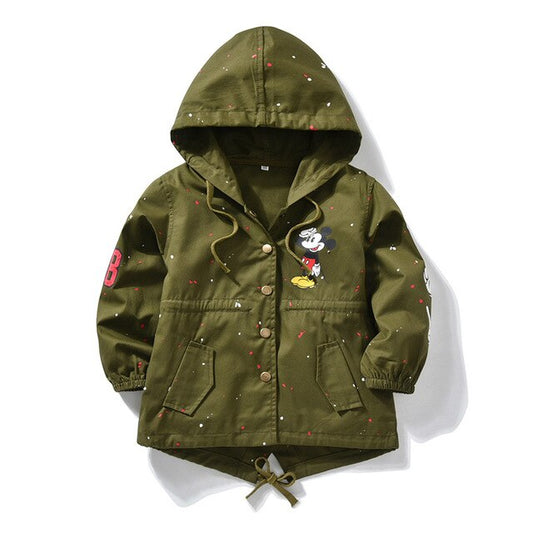 Parka chłopięca Parka chłopięca Zielona