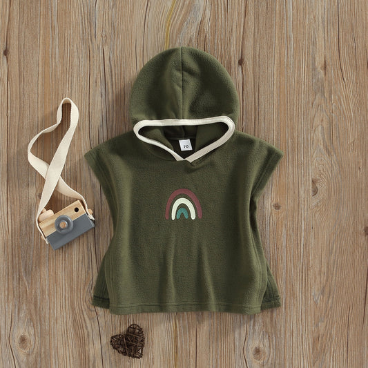 Ręcznik kąpielowy ponczo dla dzieci z kapturem Ręcznik kąpielowy ponczo dla dzieci z kapturem