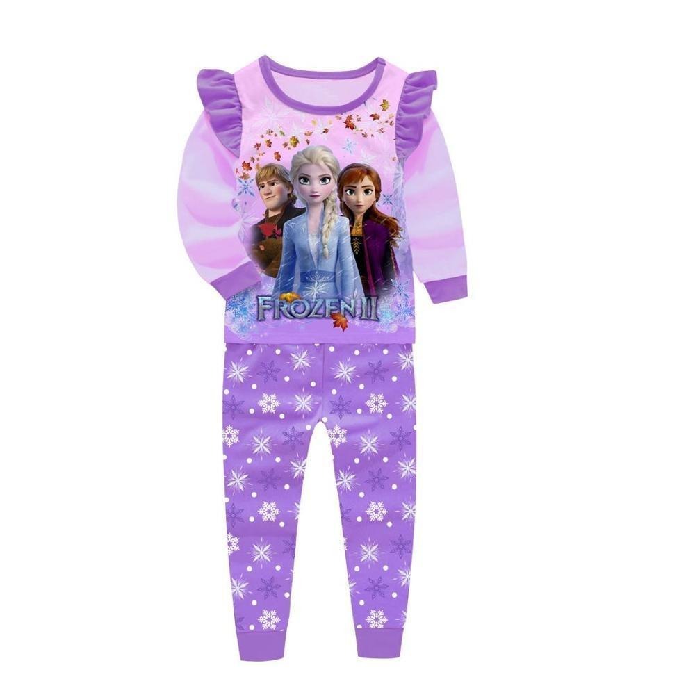 Świecąca w ciemności piżama z motywem Krainy Lodu Fioletowy Kraina Lodu